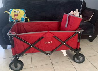 ULINE Heavy-Duty Folding Utility Wagon