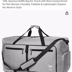 Bago Large Duffle Bag For Traveling - 80L