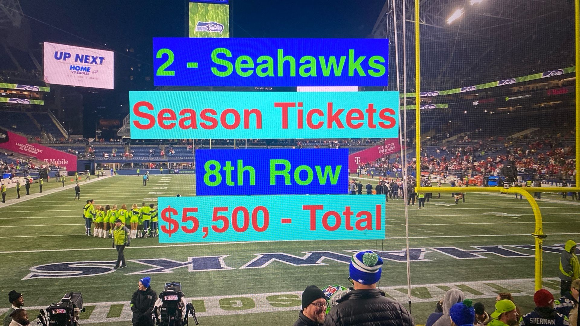Seahawks Season Tickets
