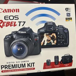 Canon Rebel t7 Kit , Profesional Camera 