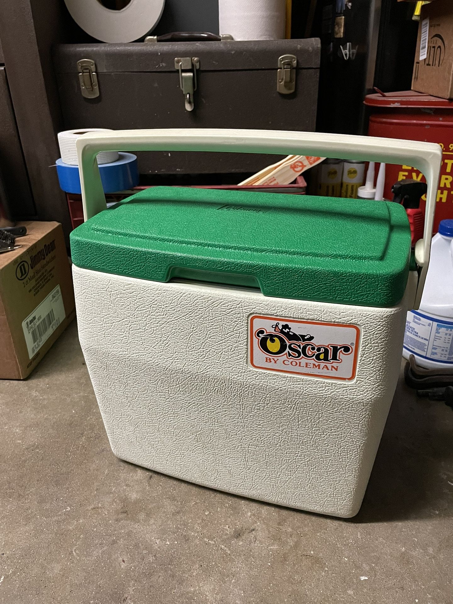 Vintage Coleman “Oscar” Cooler