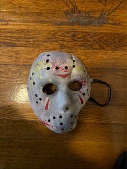 Jason Voorhees Hockey Mask Costume Prop