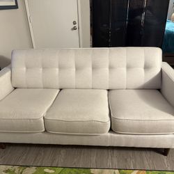 Off White Sleeper Sofa 