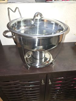 5 Qt Round Chafing Dish Pan
