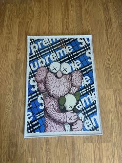Supreme/Kaws Custom Rug