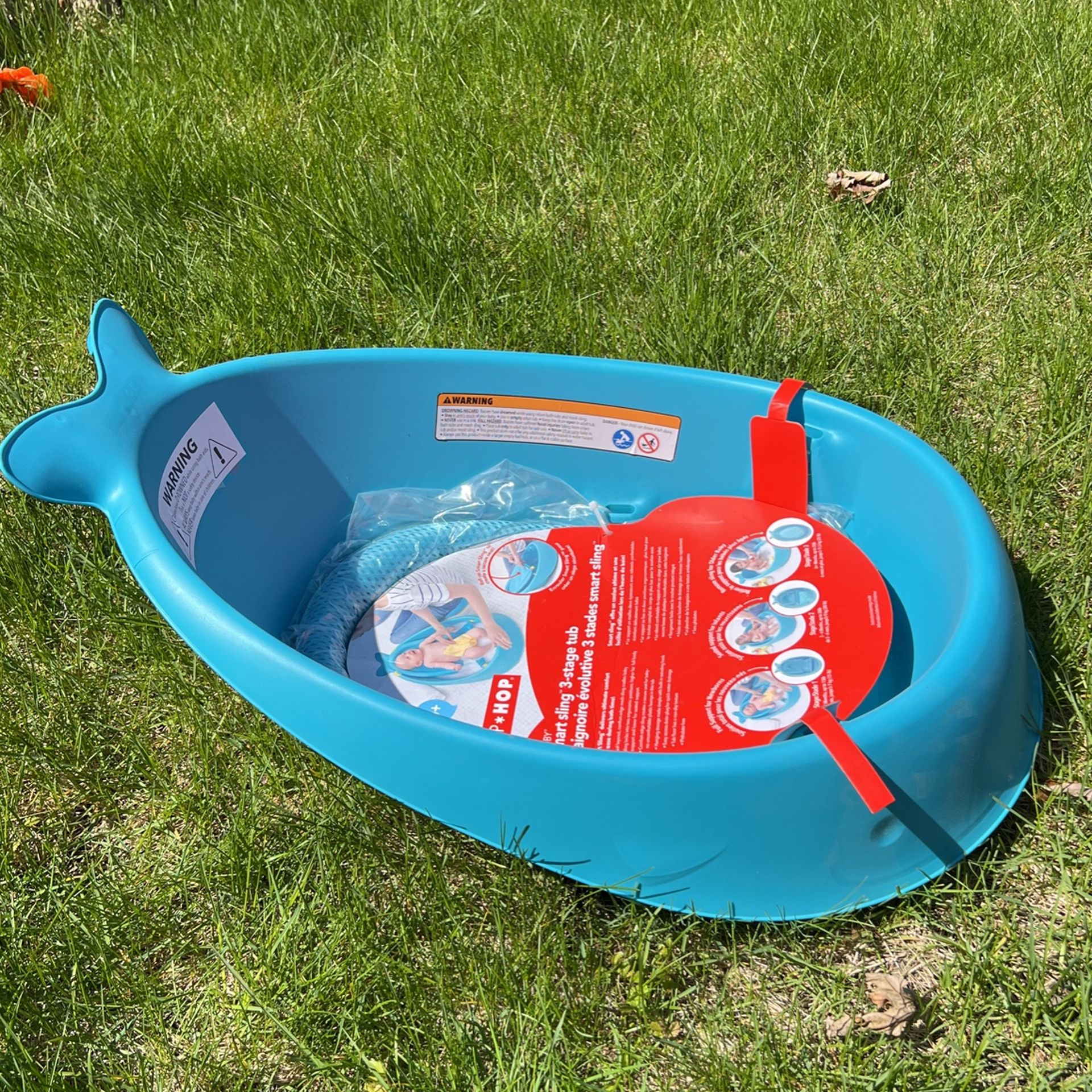 Skip Hop Moby Smart Sling 3-Stage Tub New