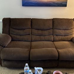 Couch With a Recliner