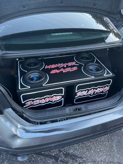 4 8 inch nemesis subwoofers