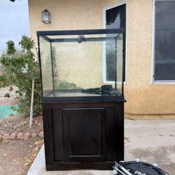 Fish Tank  With Canister Filter