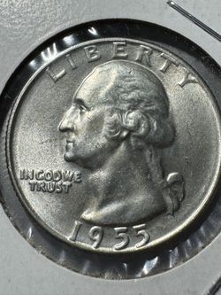 Silver Quarter 1955-D 