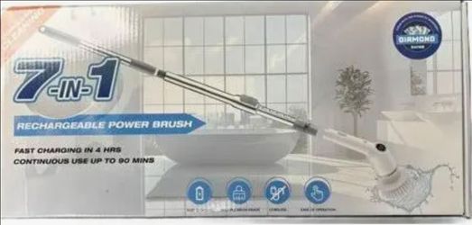Seven and 1 rechargeable power brush