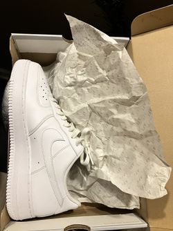 All White Air Force 1s
