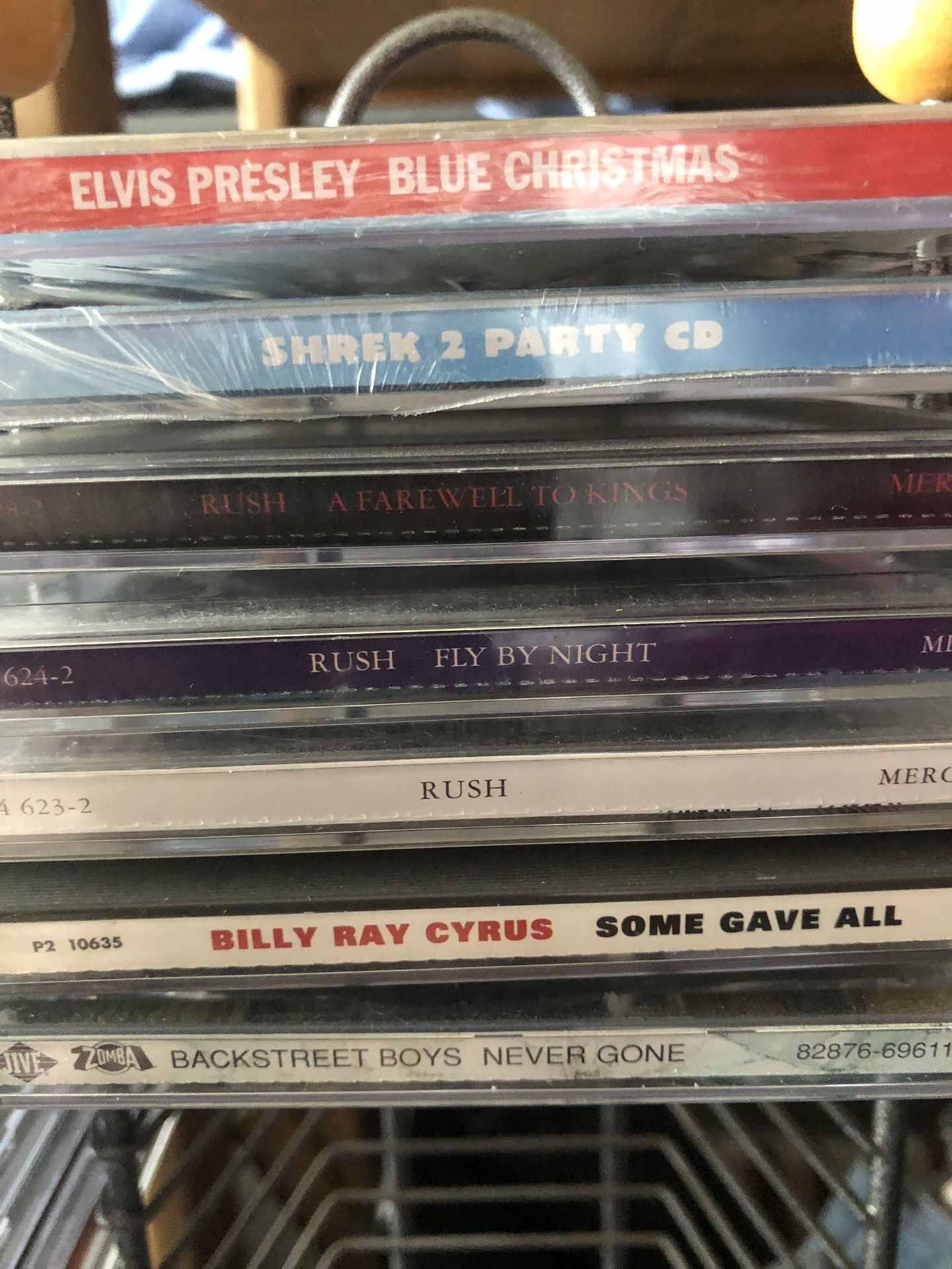 Mixed CD’s $1. Ea. (Elvis New $5.)