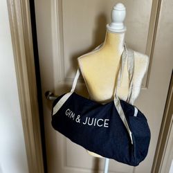 Denim Duffel Bag
