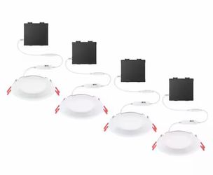 Commercial Electric 4 in. CCT LED Baffle Canless Recessed Light (4-Pack)