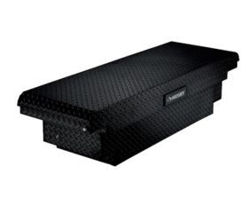 61.86 in. Matte Black Aluminum Low Profile Mid-Size Crossbed Truck Tool Box