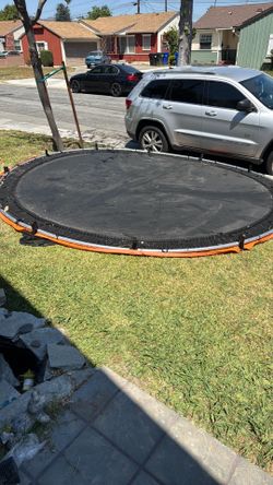 Free 18x18 trampoline great condition