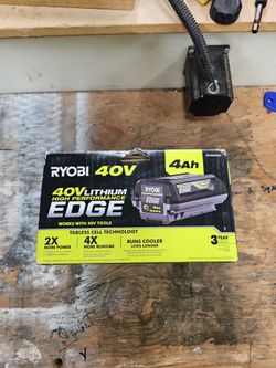 Ryobi 40V Lithium Battery