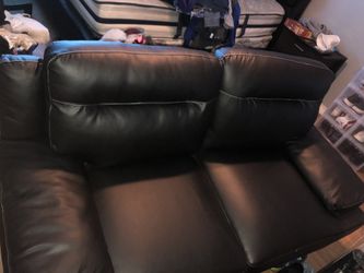 Leather couches