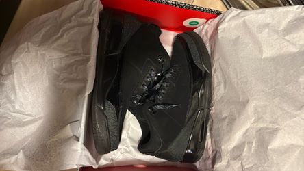Jordan retro 3 black cat size 10.5