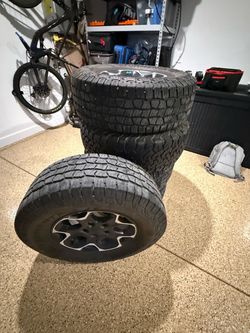 Tires and wheels