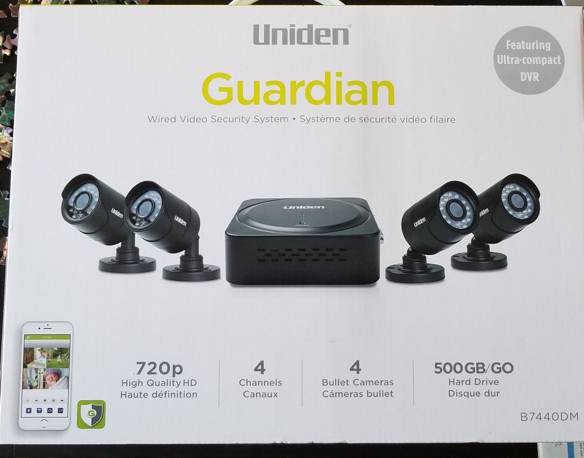 Uniden Guardian security system