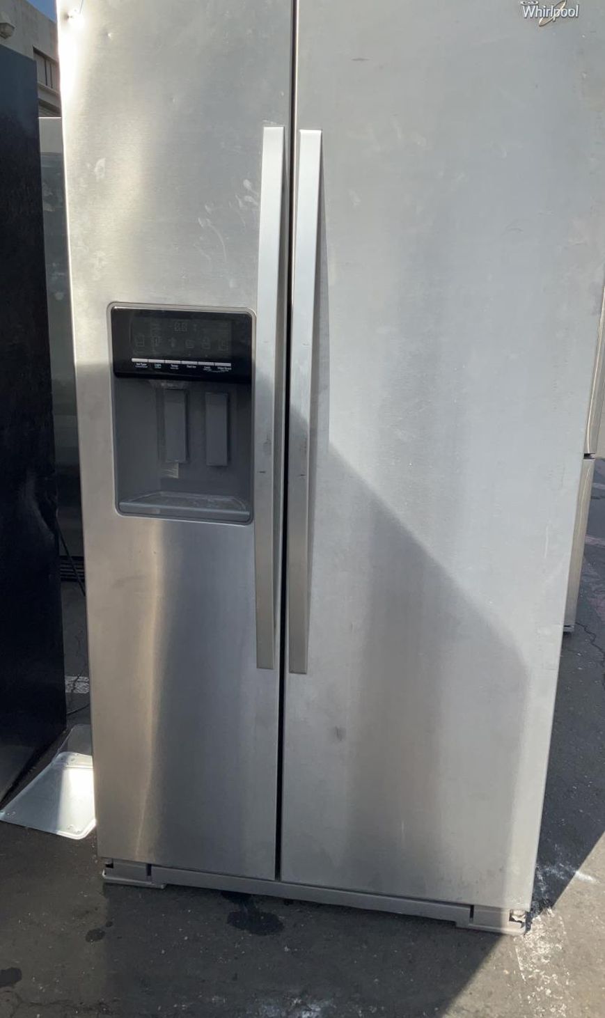 Whirlpool Side-by-Side Stainless Steel Refrigerator