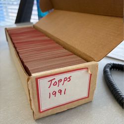 1991 Topps Baseball Complete Set