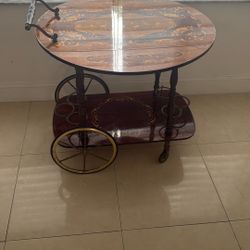 Antique Bar cart