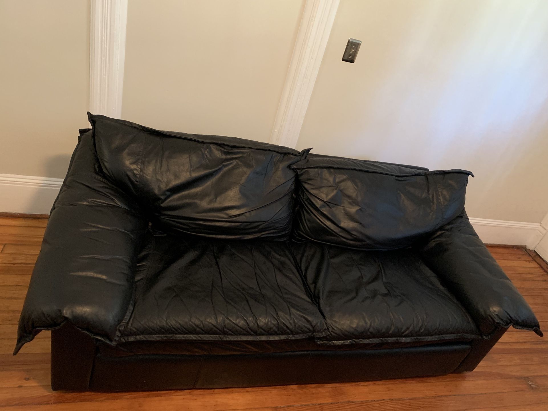 Leather Sofa 