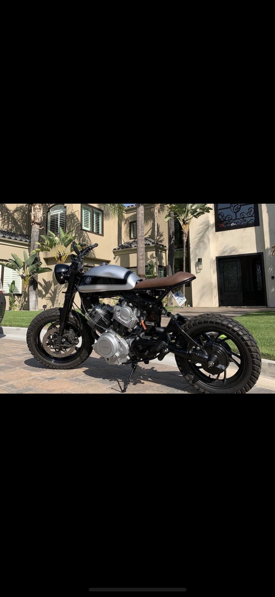1000cc Yamaha cafe racer