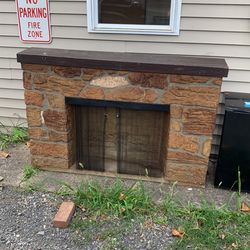 Fake Fireplace