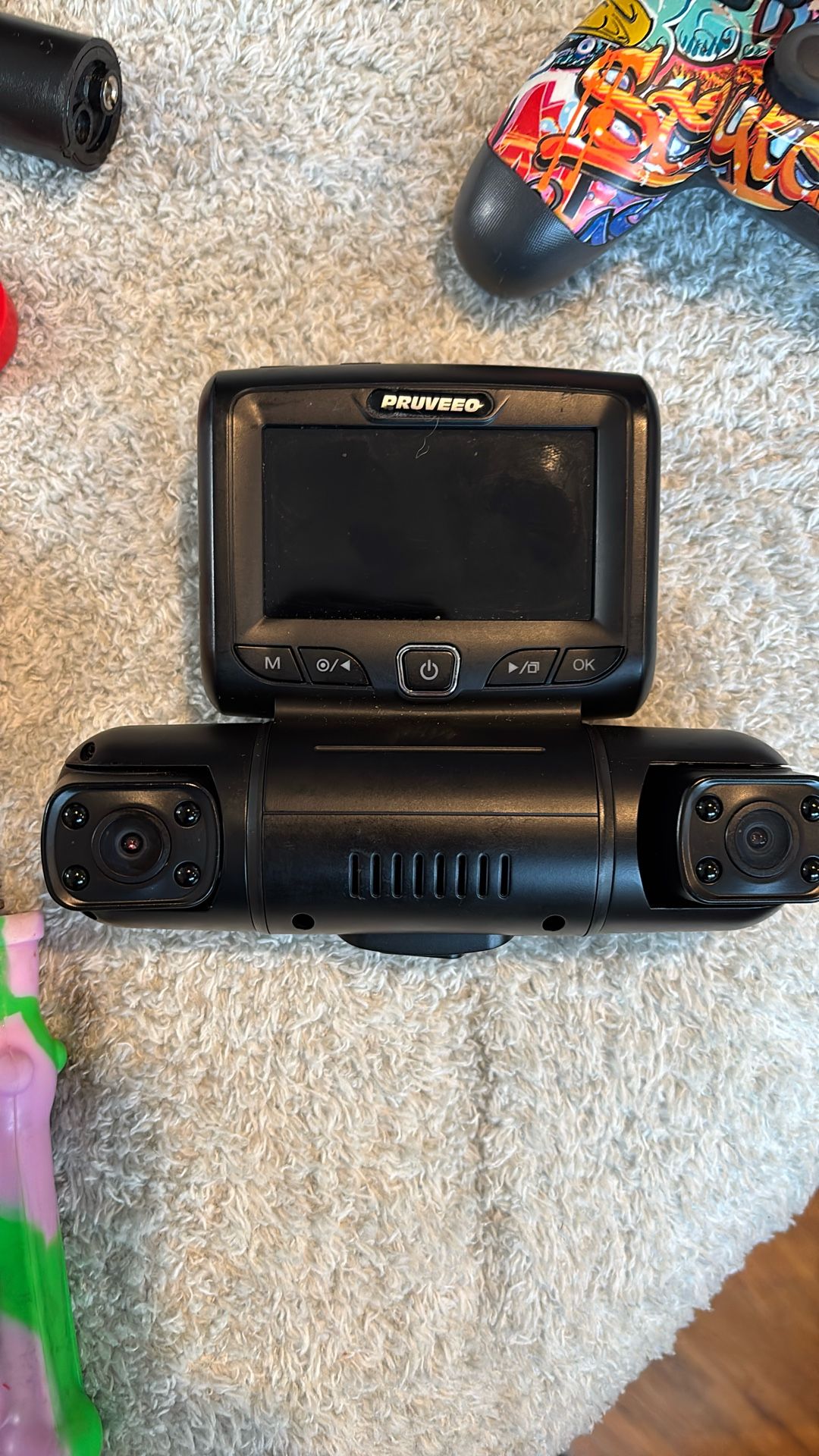 PRUVEEO 360 Degree  Dash Cam 