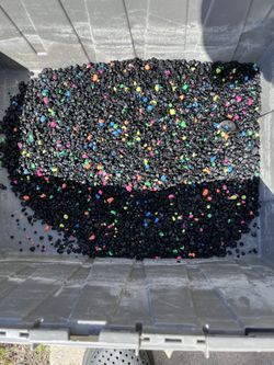 Fish Aquarium Black gravel