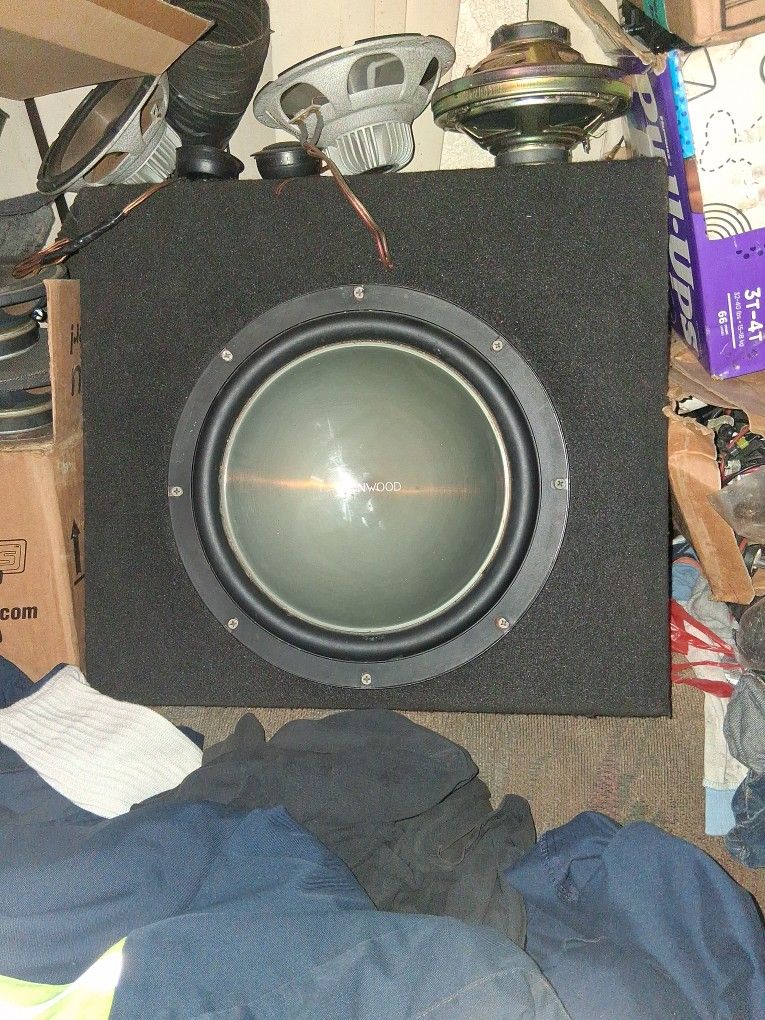 Kenwood 12 Inch Subwoofer