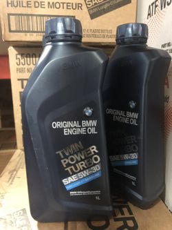 Bmw 5-30 twin turbo full synthetic quarts