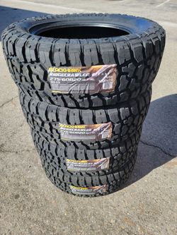 275 60 20 NEW TIRES DODGE RAM TITAN TUNDRA RUBICON GLADIATOR SILVERADO SUBURBAN TAHOE SIERRA F150