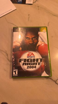 Xbox Fight Night 2004 w/ case & booklet