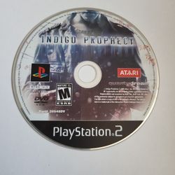 Indigo Prophecy PS2 Game