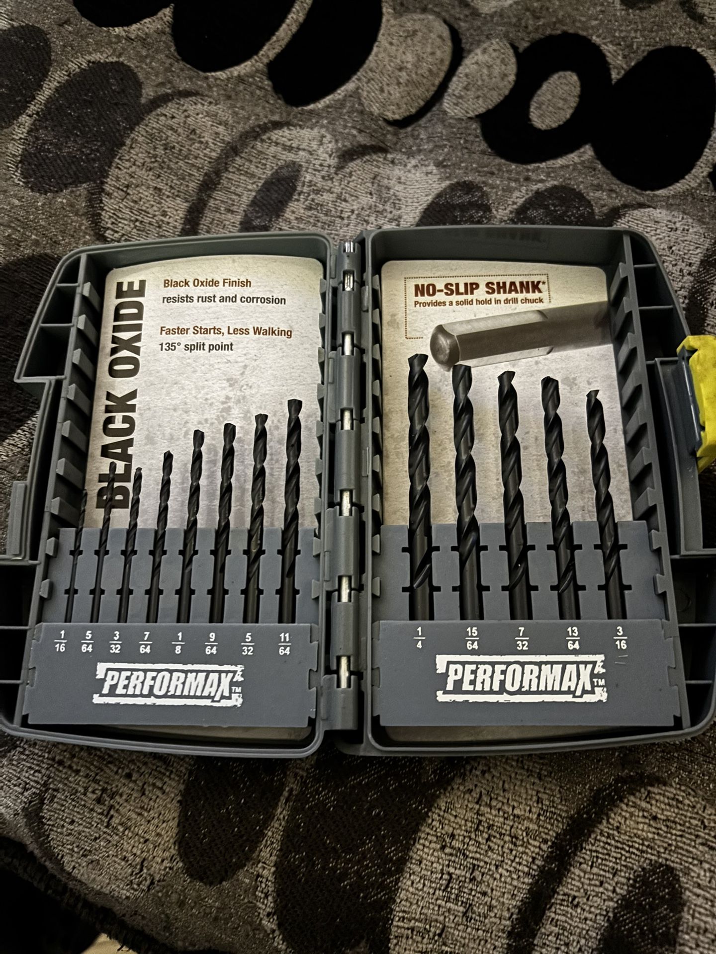 Performax Drill Bit Set 13pc 
