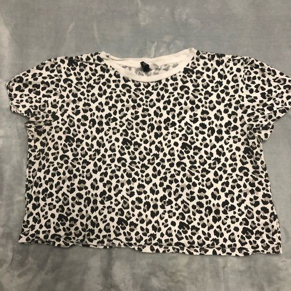 H&M cheetah shirt