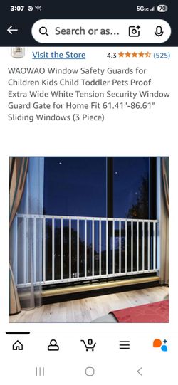 Children/ Pet Window Guard
