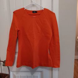 Size Med Orange Kate Spade Saturday Pullover Shirt