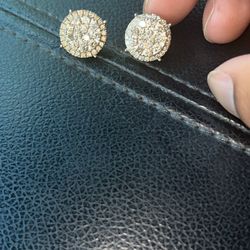 Real Diamond Earrings 