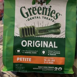 Petite Greenies For Dogs