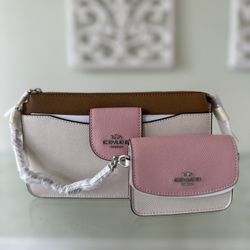 POPPY CROSSBODY WITH CARD CASE IN COLORBLOCK