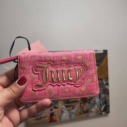 Nwt Juicy couture Pink&Hearts Wallet 