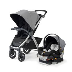 Chicco Bravo Stroller And Car seat 