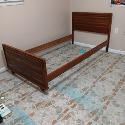 Solid Wood Twin Bed Frame