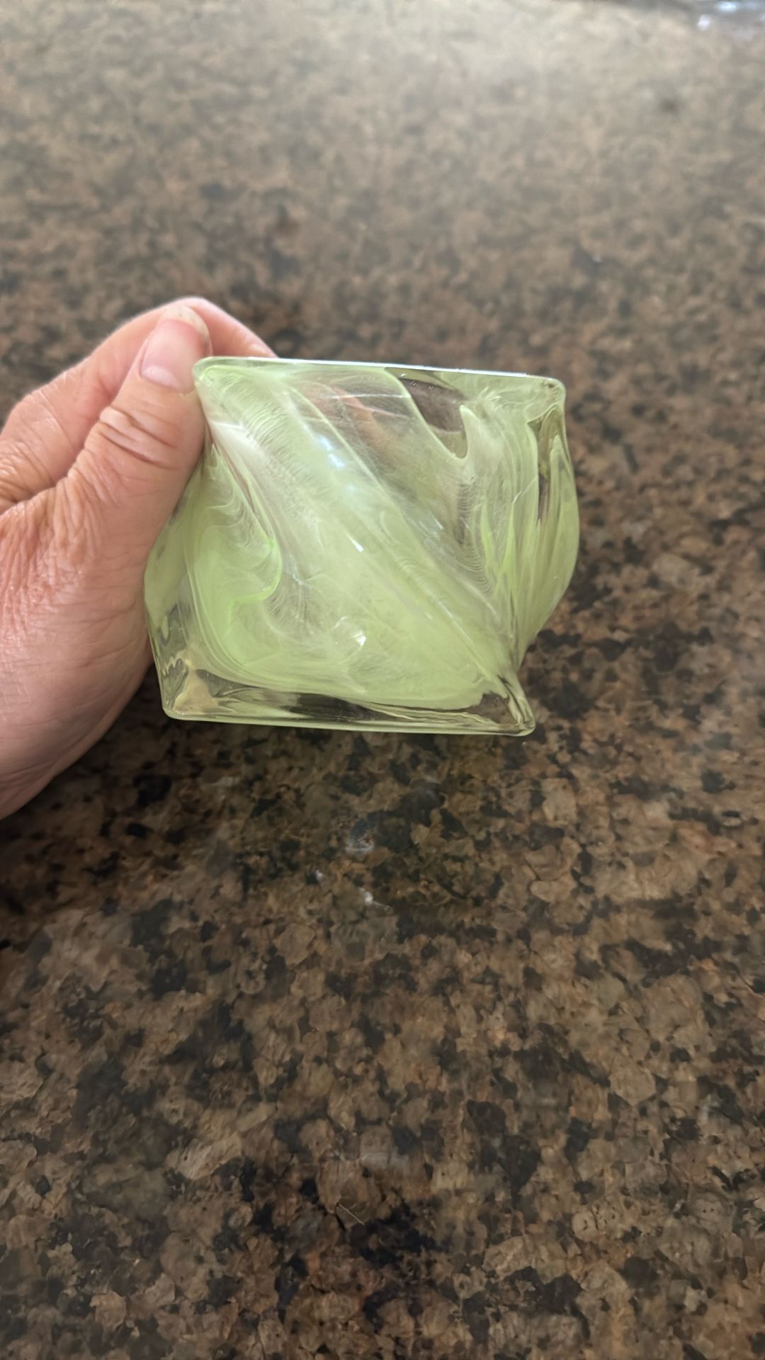 Glass Votive Candle Holder